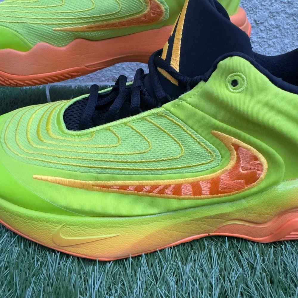 Nike Giannis Immortality 4 Basketball Shoes Volt Orange FQ3680-301 Mens 10.5